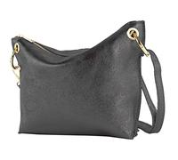 modamoda de T243 Borsa a tracolla da donna in pelle fatta a mano in Italia, s