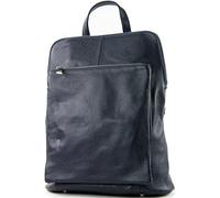 Modamoda T141 Borsa zaino da donna 3 in 1 in pelle, Blu scuro 2021