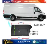 Modanatura Angolare Posteriore Destra Grigio Scuro Per Peugeot Boxer Dal 2006