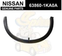 Modanatura arco apertura ruota parafango anteriore passeggero originale Nissa...