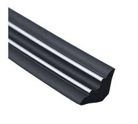 Modanatura autoadesiva per angoli da parete, striscia flessibile per bordi protettivi per angoli in PVC, per pareti e soffitti, facile installazione stacca e incolla 5m 35mm