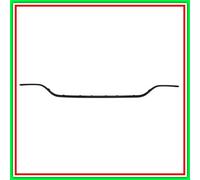 Modanatura Centrale Nera Lucida-Paraurti Posteriore Mod Amg Night Pack Mercedes