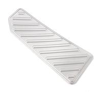 Modanatura copertura pannello Adesivi Per Copripedali Poggiapiedi In Lega Per Toyota Per Land Per Cruiser 250 Prado LC250 2024+ Modifica Auto(D'argento)