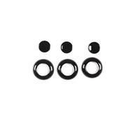 Modanatura copertura pannello Per Land Per Rover Per Defender 110 2020-2022, Rivestimento In ABS Cromato Per Pulsante Regolazione Cuscino Sedile Auto(4Black)
