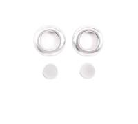 Modanatura copertura pannello Per Land Per Rover Per Defender 110 2020-2022, Rivestimento In ABS Cromato Per Pulsante Regolazione Cuscino Sedile Auto(1Silver)