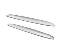 Modanatura cromata anteriore per BMW Serie 3 per E90 E91 06-08 | Set di 2 pezzi, robusto materiale ABS, finitura argento, sostituzione diretta, durevole