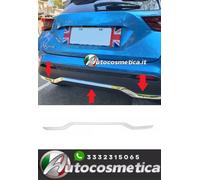 Modanatura cromata paraurti posteriore in acciaio per Nissan JUKE 2019