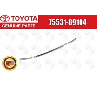 Modanatura cromata superiore parabrezza originale TOYOTA 4RUNNER 75531-89104 OEM