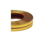 Modanatura decorativa autoadesiva Modanatura for angolo da parete 6 m. Linea di battiscopa for autoadesiva. for striscia interna. Decorazione for staccare e incollare(Gold,4M,Wide 60mm)