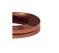 Modanatura decorativa autoadesiva Modanatura for angolo da parete 6 m. Linea di battiscopa for autoadesiva. for striscia interna. Decorazione for staccare e incollare(Color 23,6M,Wide 40mm)