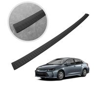 Modanatura del paraurti posteriore per Toyota Corolla Berlina 4D 2019-2025 Nero