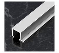 Modanatura Della Corona Del Soffitto For Altezza 5,5/8,5/9,5/12,5/18, Mm | Profilo della linea superiore del pannello a parete, for la decorazione della cucitura del bordo(Silver,18.5x11.6mm)