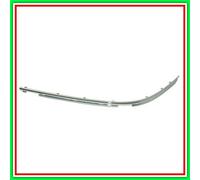 Modanatura Destra Cromata-Paraurti Anteriore Mod 09-01 In Poi Bmw Serie 5-E39-(A