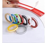 Modanatura di pareti, Modanatura di pareti, Bordatura adesiva for mobili a forma di U da 18 metri(Red,U20mm)