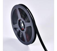 Modanatura flessibile a quarto di giro autoadesiva,Striscia di caucciù impermeabile del modanatura di Peel and Stick per l'angolo del bordo della parete,Bordo del piano di lavoro in piastrelle(Nero)