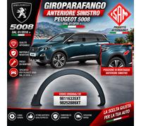 Modanatura Giroparafango Anteriore SX Peugeot 5008 OE: 98116335XT 98252889XT