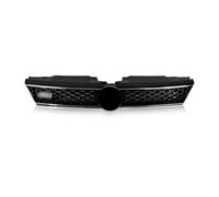 Modanatura Griglia Anteriore Griglia Di Ventilazione Centrale Anteriore Per Paraurti Auto Griglia A Nido D'ape Per VW Per Jetta Per Mk6 2012-2014 Adatta(Silver Line)