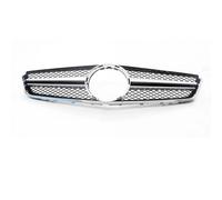 Modanatura Griglia Anteriore Per Mercedes Per Benz Per W207 E Coupé 2 Porte 2009-2013 Paraurti Superiore Cofano Griglia Anteriore Griglia Adatta(Argento)