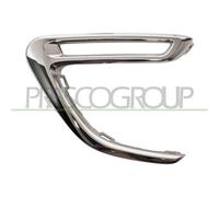 Modanatura Griglia Inferiore Destra Cromata Per Peugeot 108 Dal 2014 Lato Destro