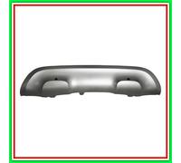 Modanatura Inferiore Paraurti Posteriore-Grigio-Argento-Con Fori Pdc-Supporti Re