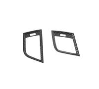 Modanatura Interna Trim ABS Fibra Carbonio Auto Scatola Del Cambio Pannello Copertura Trim Decorazione Adesivo Accessori Interni LHD Per Per Q5 FY 2018 2019 2020 Interni Auto(2pcs outlet cover)