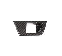 Modanatura Interna Trim ABS Fibra Carbonio Interni Auto Pulsante Freno Mano Elettronico Telaio Copertura Trim Accessori Per Alfa Per Romeo Per Giulia 2016 2017 2018 2019 Interni Auto