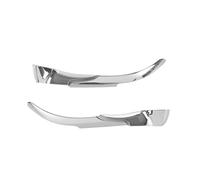 Modanatura Interna Trim Per Jeep Per Compass 2017 2018 2019 2020 2021 Up ABS Car Interior Vista Posteriore Laterale Specchio Retrovisore Base Decorazione Trim Copertura Interni Auto(Cromo)