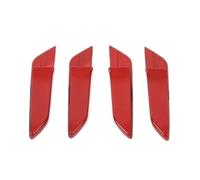 Modanatura Interni Auto Copertura Decorativa Per Maniglia Dell'interruttore Della Porta Interna In Plastica ABS Per Ford Per Maverick Per Ritiro 2022+ Accessori(Rosso)
