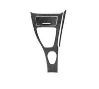 Modanatura Interni Auto Per 3 Serie Per E90 2006 2007 2008 Central Control Gear Shift Posacenere Pannello Cornice Trim Adesivo In Fibra Di Carbonio Accessori Per Auto(LHD black)