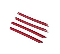 Modanatura Interni Auto Per A3 Per 8V 2014-2018 Per S3 2017 LHD Modanature Interne Console Centrale Strisce Rivestimento Cruscotto Copertura Decorativa ABS(4 Car Door A)