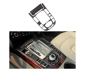 Modanatura Interni Auto Per A4L Per A5 2009 2010 2011 2012 2013 2014 2015 2016/Per Q5 2010-2018 Console Centrale In Fibra Carbonio Copertura Pannello Cambio Interni Trim(G)