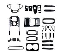 Modanatura Interni Auto Per Chery Per Jetour Per Traveller Per T2 2023 2024 Kit Protezione Interna Nera Per Carrozzeria Decorazione Copertura Trim(1 set)