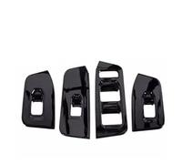 Modanatura Interni Auto Per Chery Per Jetour Per Traveller Per T2 2023 2024 Kit Protezione Interna Nera Per Carrozzeria Decorazione Copertura Trim(Glass switch)