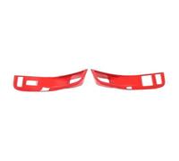 Modanatura Interni Auto Per Chevrolet Per Camaro 2010 2011 2012 2013 2014 2015 Accessori Interni Pannello Pulsanti Alzacristalli Auto Copertura Decorativa(Red)