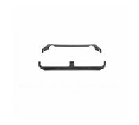 Modanatura Interni Auto Per Chevrolet Per Colorado Per Canyon 2023 2024 2025 Pannello Decorativo Bocchetta Aria Condizionata Centrale Interni Auto(Black wood grain)