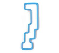 Modanatura Interni Auto Per Dodge Per Challenger 2009 2010 2011 2012 2013 2014 Accessori Interni Copertura Decorativa Leva Cambio Auto(Blue 1)