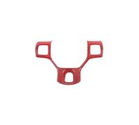 Modanatura Interni Auto Per Dodge Per RAM 1500 2010-2017 Accessori Interni Adesivi Per Copertura Volante Auto Accessori Auto(Red Carbon Fiber)