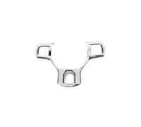 Modanatura Interni Auto Per Dodge Per RAM 1500 2010-2017 Accessori Interni Adesivi Per Copertura Volante Auto Accessori Auto(Chrome)