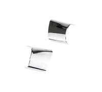 Modanatura Interni Auto Per Ford Per C-MAX Per Cmax 2011-2017 Per Grand Per C-Max 2011-2014 Adesivo Decorativo Rivestimento Volante Dell'auto(2Piece ABS Chrome)