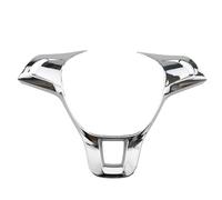 Modanatura Interni Auto Per Golf 7 Per GTI Per MK7 Per POLO Per Jetta Per MK6 Per Tiguan Per Touran Per Caddy Adesivo Coprivolante Auto(A glossy silver)