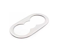Modanatura Interni Auto Per Golf 8, Per MK8 2021-2022 Bracciolo Controllo Centrale Per Auto Telaio Portabicchieri Per Posteriore Accessori Interni(Argento)