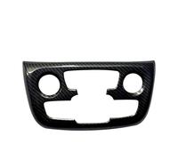 Modanatura Interni Auto Per Jeep Per Compass 2017-2020 ABS Fibra Di Carbonio Auto Interno Aria Condizionata Copertura Cornice Decorativa Presa D'Aria(Carbon Fiber 4)