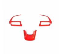 Modanatura Interni Auto Per Jeep Per Compass 2017-2020 Per Renegade 2015 2016 2017 2018 2019 2021 2022 E 2023 Copertura Decorativa Volante Auto(Red)
