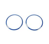 Modanatura Interni Auto Per Jeep Per Wrangler JK 2007-2014 Anello Altoparlante Montante Anteriore Auto Copertura Decorativa Per Tromba Sonora Sul Tetto Accessori Auto(Blue)
