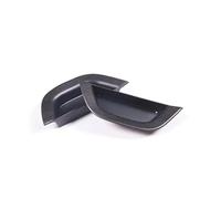 Modanatura Interni Auto Per Land Per Rover Per Defender 90 110 130 2020-2025 Maniglia Interna Portiera Anteriore Dell'auto Coperchio Vano Portaoggetti Accessori Auto(Black Wood Grain)