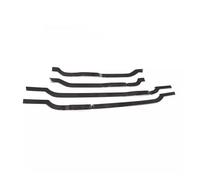 Modanatura Interni Auto Per Land Per Rover Per Discovery 4 LR4 2010-2016 Pannello Interno Porta Auto Strisce Decorative Copertura Trim Accessori Auto(Black Wood grain)