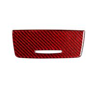 Modanatura Interni Auto Per Serie 3 Per E90 2006 2007 2008 Pannello Del Cambio Posacenere Copertura Trim Reale In Fibra Di Carbonio Sticker Accessori Per Interni Auto(Rosso)