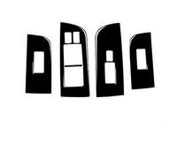 Modanatura Interni Automobilistici Per FX QX70 2009-2013 Finestra Nera Ascensore Pannello Di Controllo Rivestimento Della Copertura Adesivo Decorativo