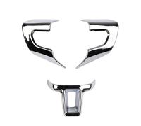 Modanatura Interni Automobilistici Per VW Per Golf Per Polo Per Jetta Mk5 Mk6 Per Bora ABS Interni Auto Volante Rivestimento Copertura Decorazione Adesivo(3pcs B)