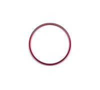 Modanatura Interni Decorazione Adatto Per Vw Per Golf Jett Mk5 Mk6 Per Passat B6 B7 Cc Per Touran Per Tiguan Adesivo Decorativo Per Cornice Di Rivestimento Dell'interruttore Dei Fari Dell'auto(Rosso)